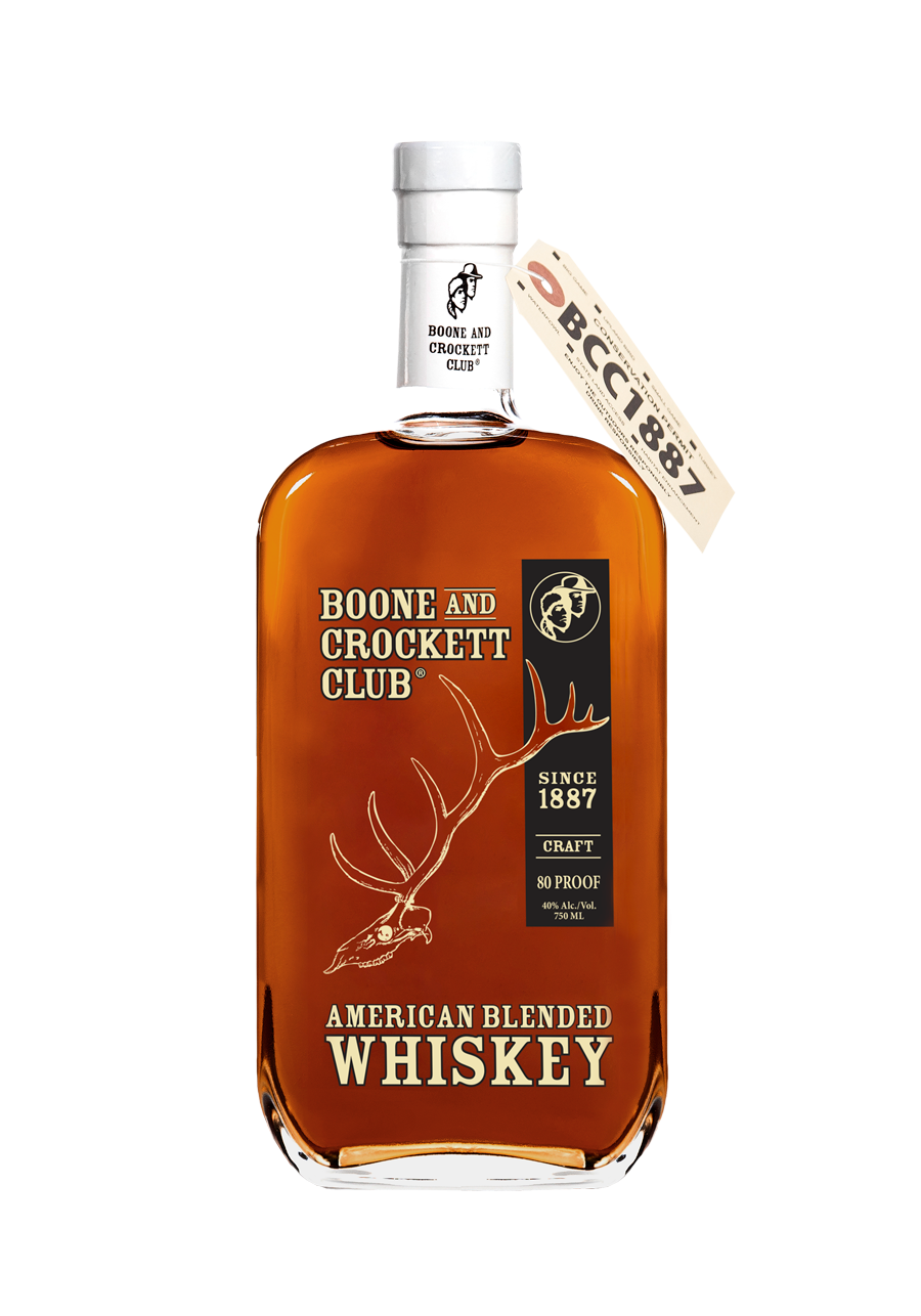 Boone and Crockett Club American Blended Whiskey 750ml bottle