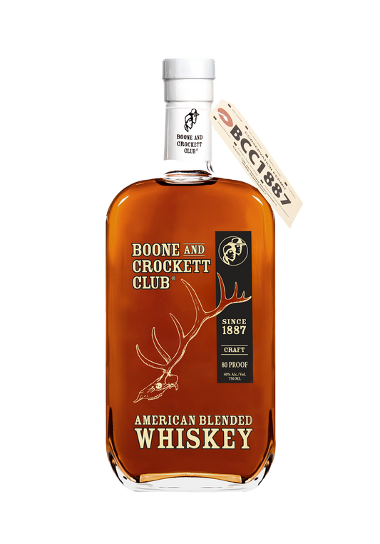 Boone and Crockett Club American Blended Whiskey 750ml bottle